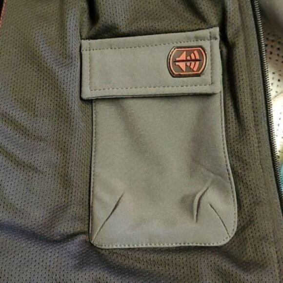 Calvin Klein Water Resistant & Wind Protectant Zippered Pockets Sz M Jacket - Picture 7 of 13